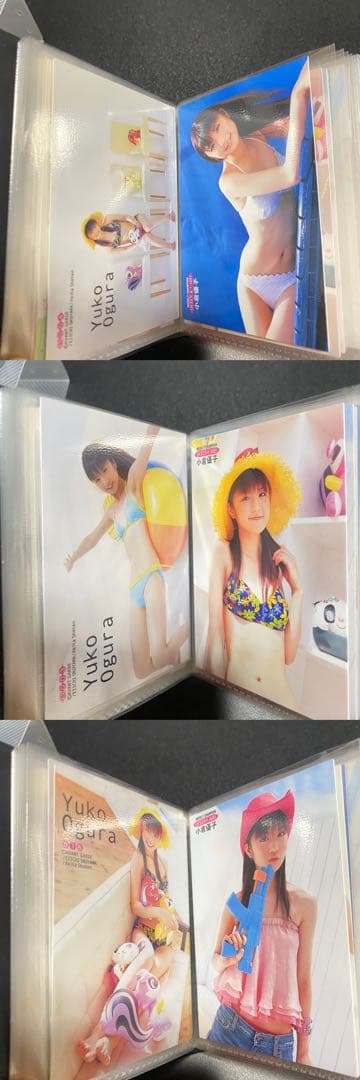 ゆうこりんトレーディングカード30枚セット　小倉優子　雑誌