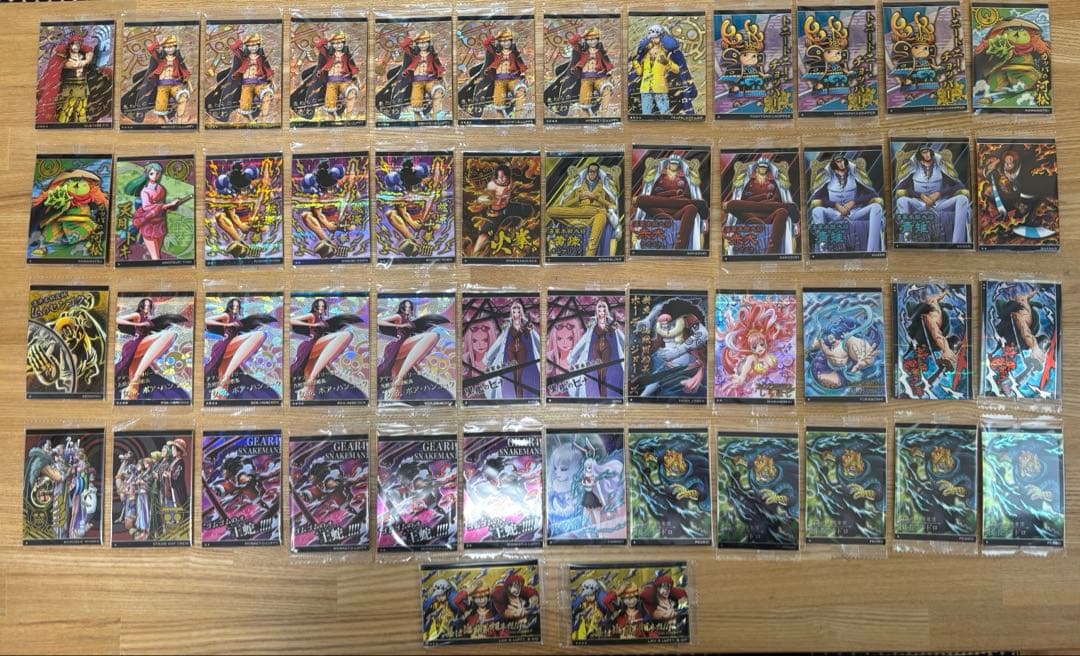 ワンピースウエハースカード　まとめ売り217枚