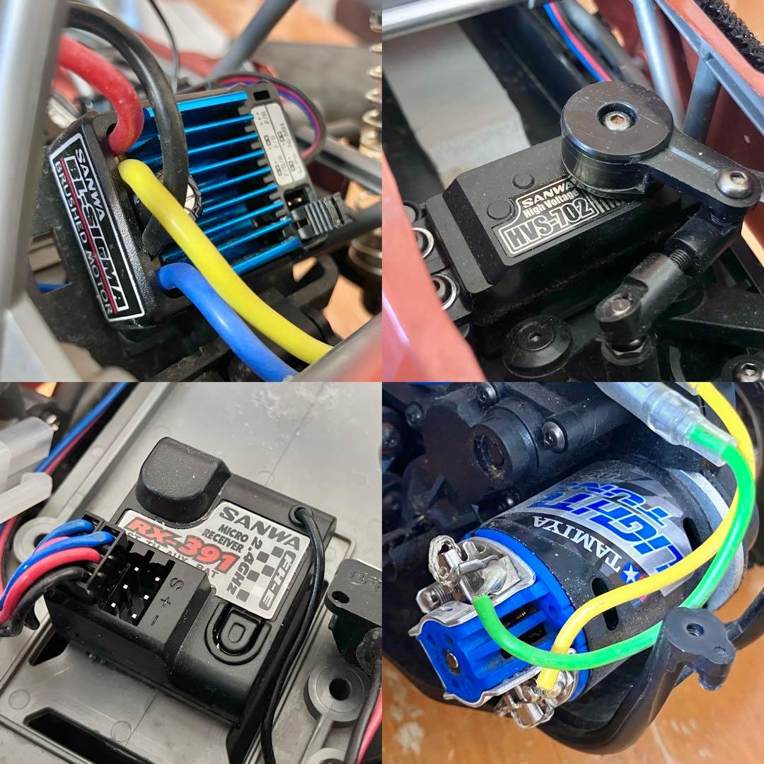 ★「フルセット」タミヤ BBX BB-01 ラジコン バギー サンワ MX-6★