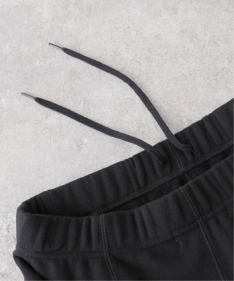 【L'Appartement】サルエル　スウェットパンツ　ブラック　サイズ38