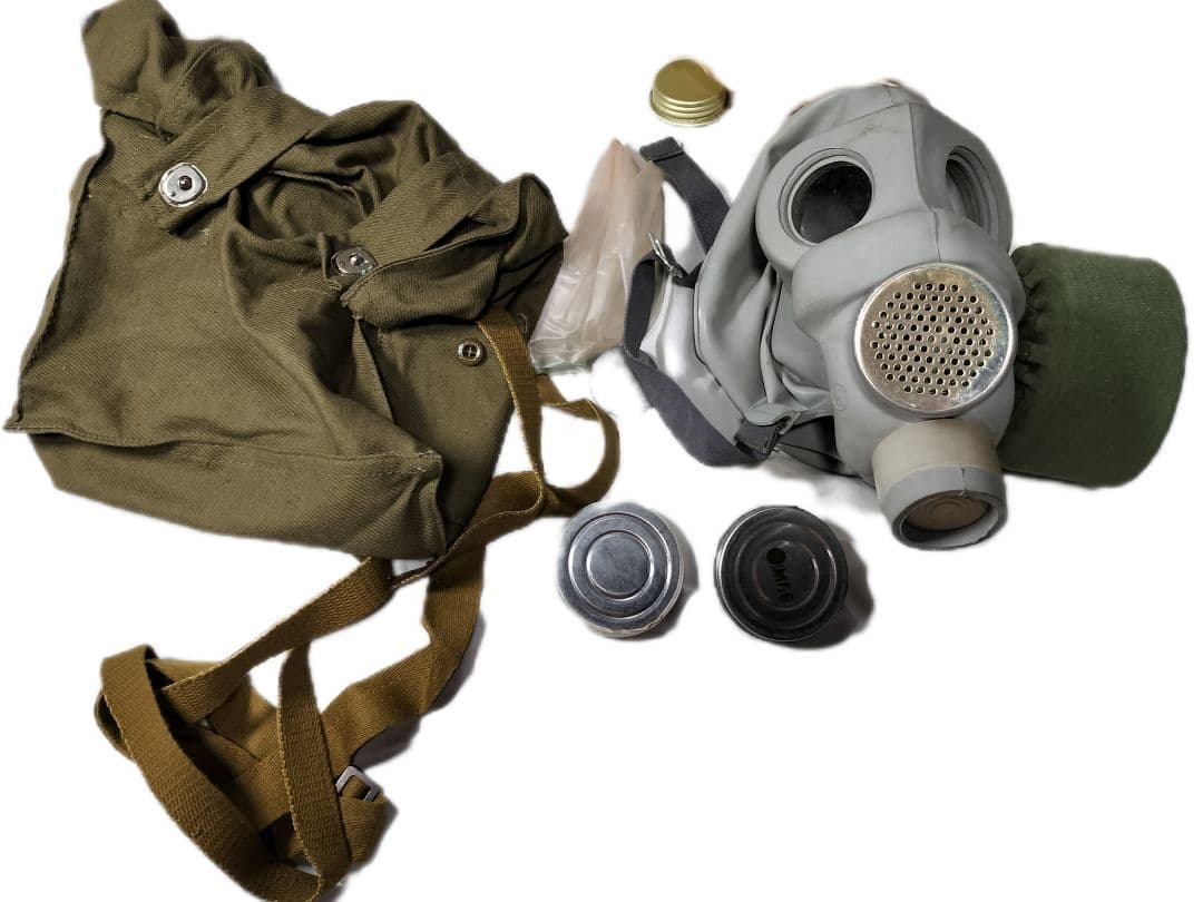 ロシア軍 ソ連 実物 空挺軍 海軍歩兵 PMG ガスマスク サイズ3