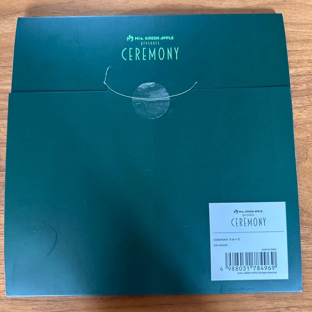 Mrs. GREEN APPLE ceremony スカーフ 新品未使用 - メルカリ