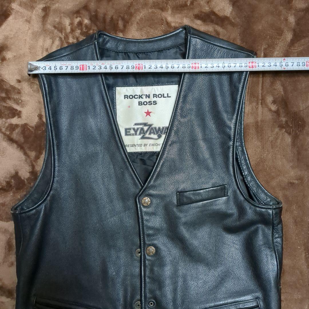 矢沢永吉デニムベストイーグル