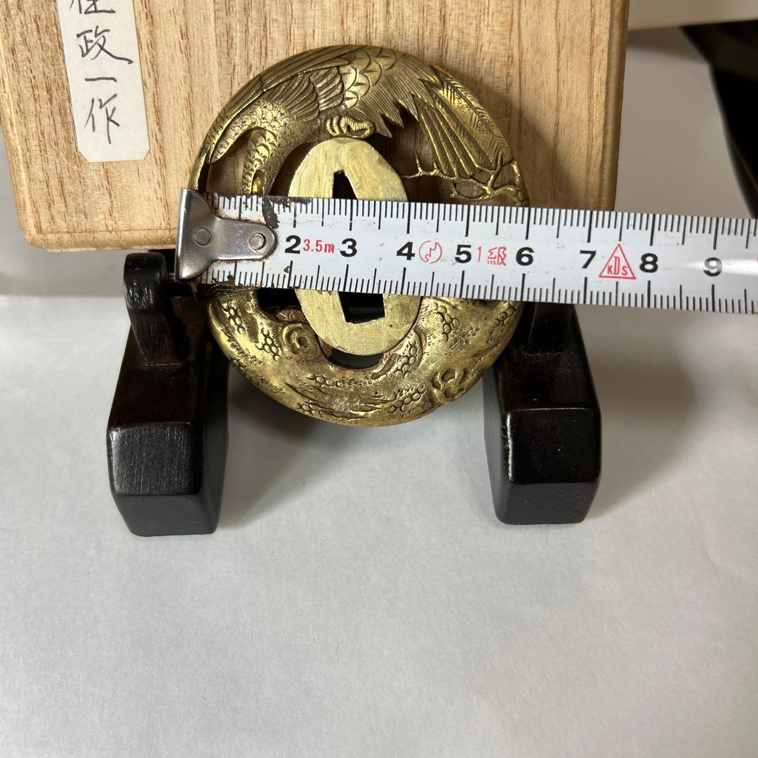 刀鍔火縄銃、千葉で骨董品店やってます、銘あり