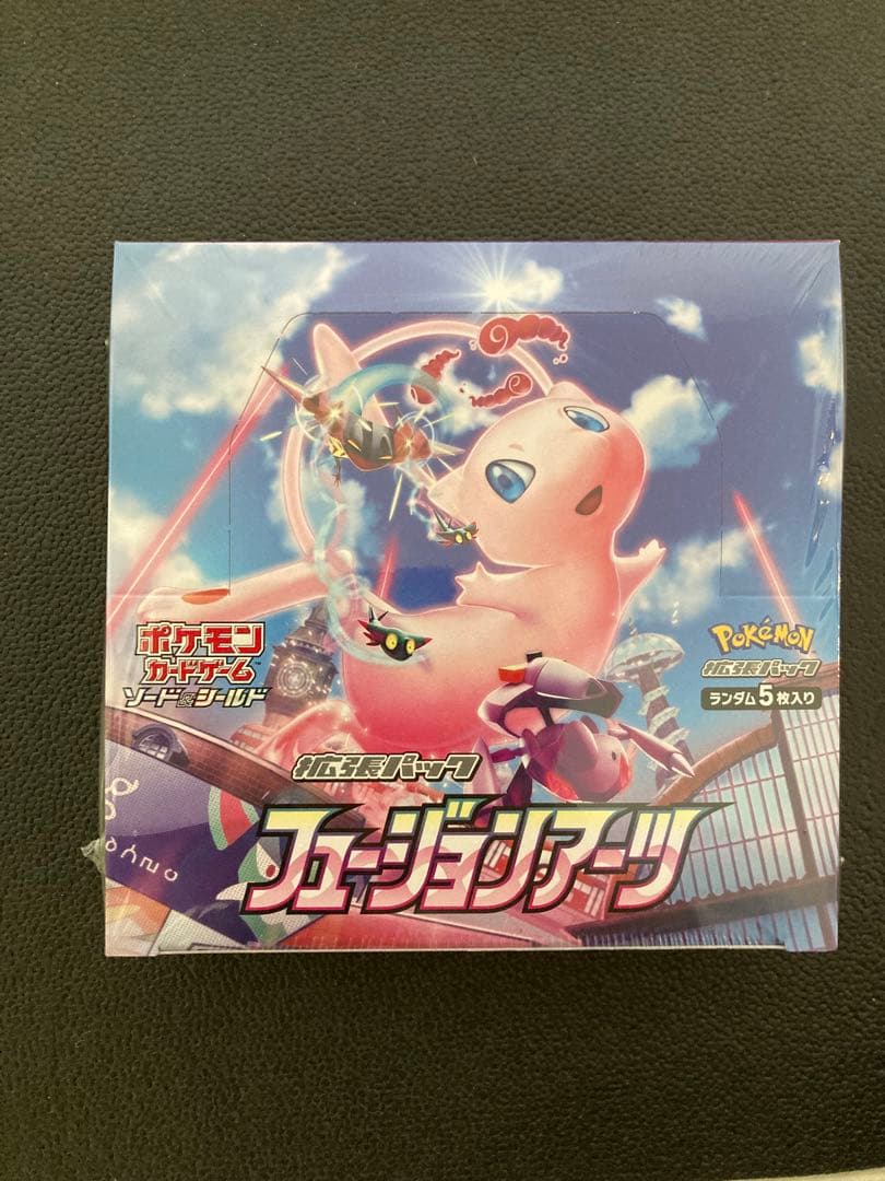 ポケモンカード シュリンク付き フュージョンアーツ1BOX ポケモン