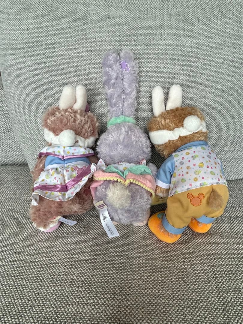 香港ディズニー⭐️イースター2021年ステラルーダフメイぬいぐるみ3点