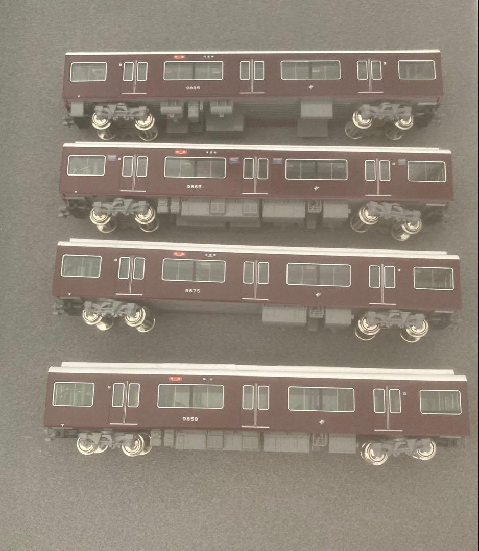 nゲージ KATO 阪急電鉄9300系 8両 プライベース セット 室内灯付き