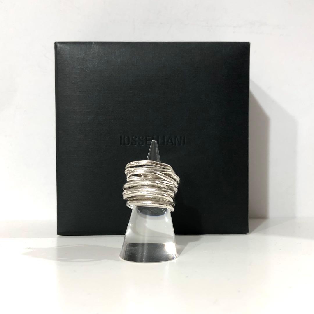 IOSSELLIANI イオッセリアーニ 8連リング Alba パズルリング