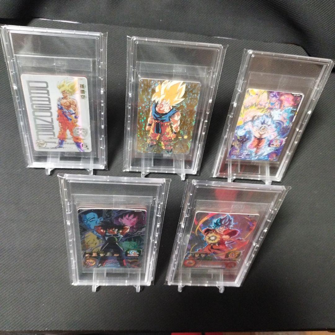 ドラゴンボールヒーローズカード未開封5枚フルプロテクトパックケース