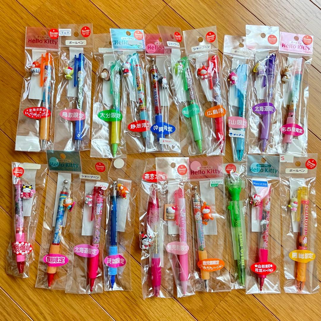 あ*い様 HELLO KITTY ハローキティ ご当地 シャーペン等　86個まと