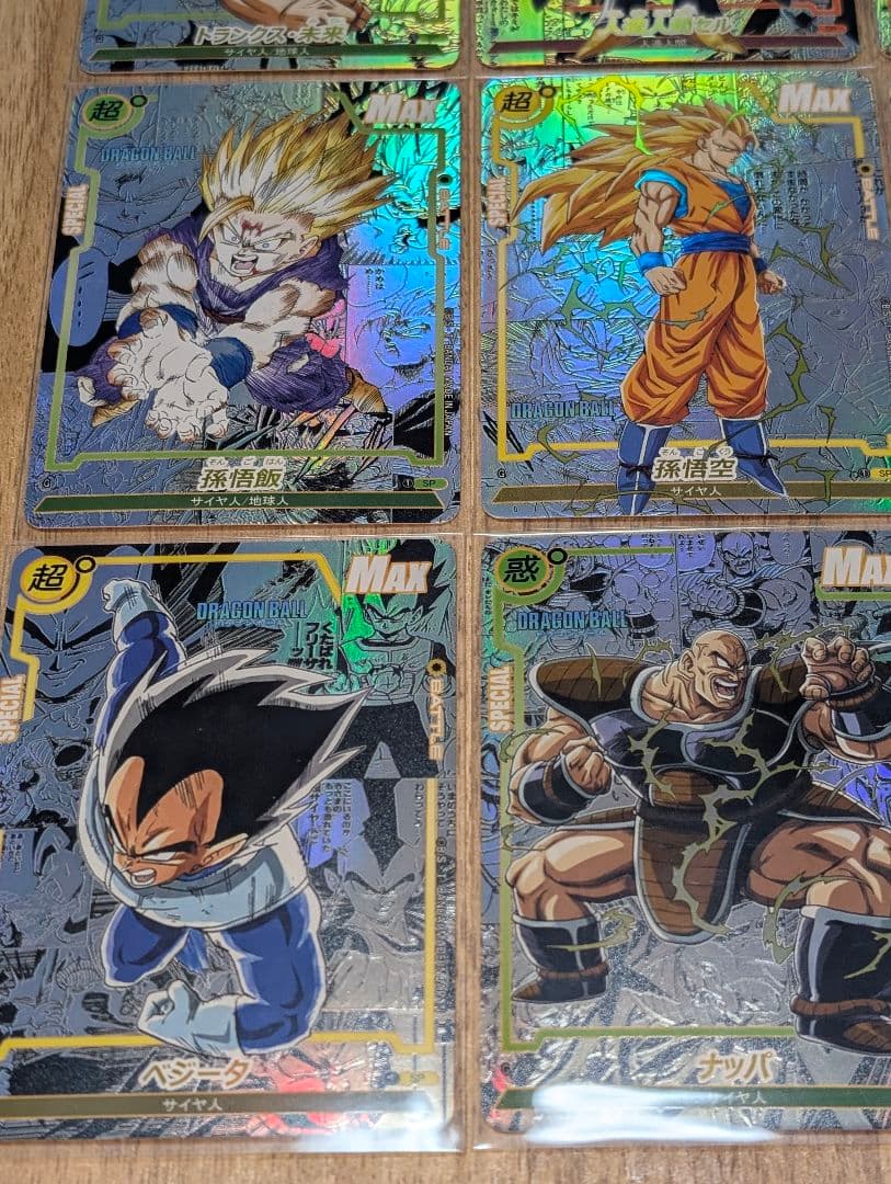 ドラゴンボール　コミパラ　全スリーブ入り３６枚セット　バラ売り不可