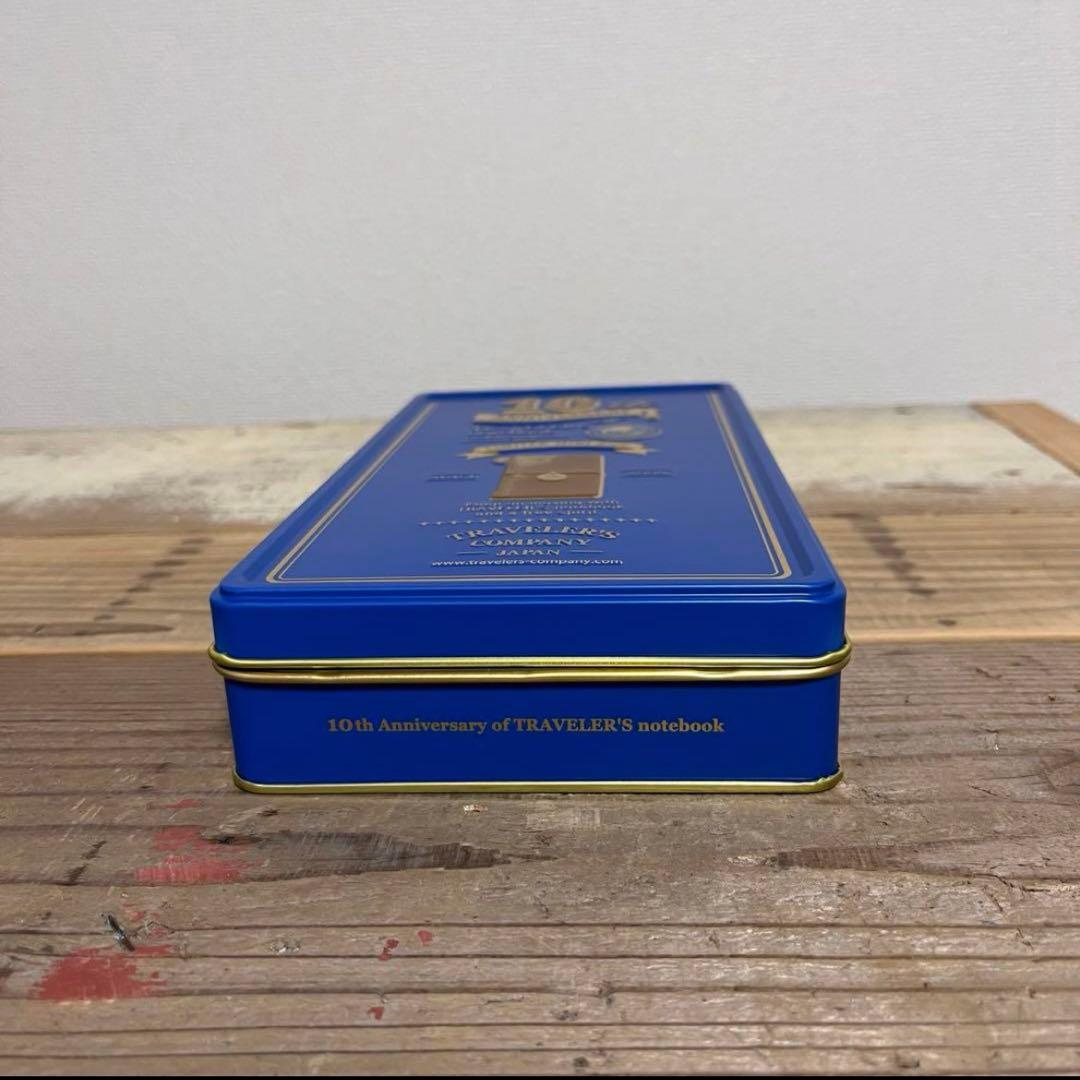 トラベラーズノート　ミニ　10周年缶セット　キャメル　未使用品　激レア　匿名配送