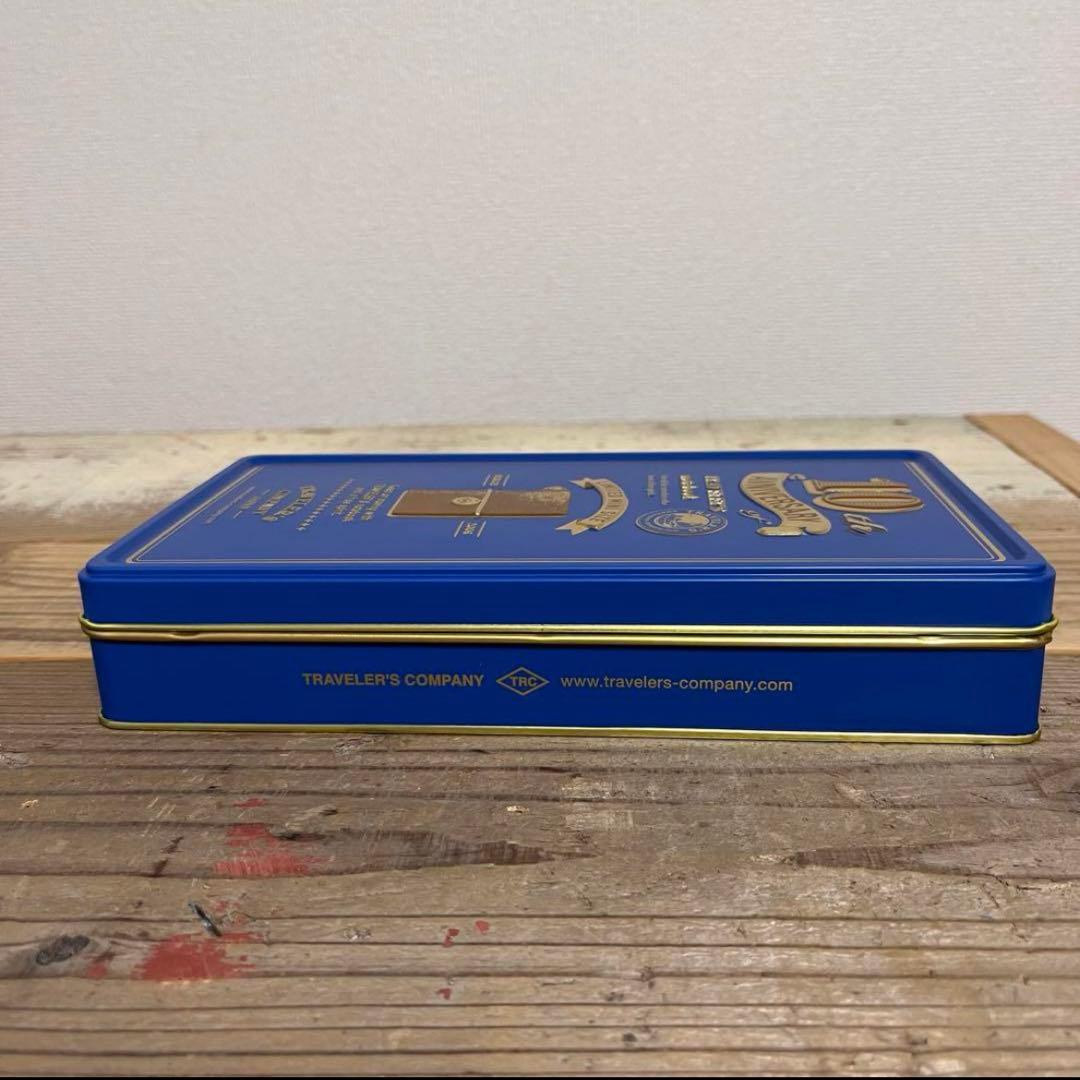トラベラーズノート　ミニ　10周年缶セット　キャメル　未使用品　激レア　匿名配送