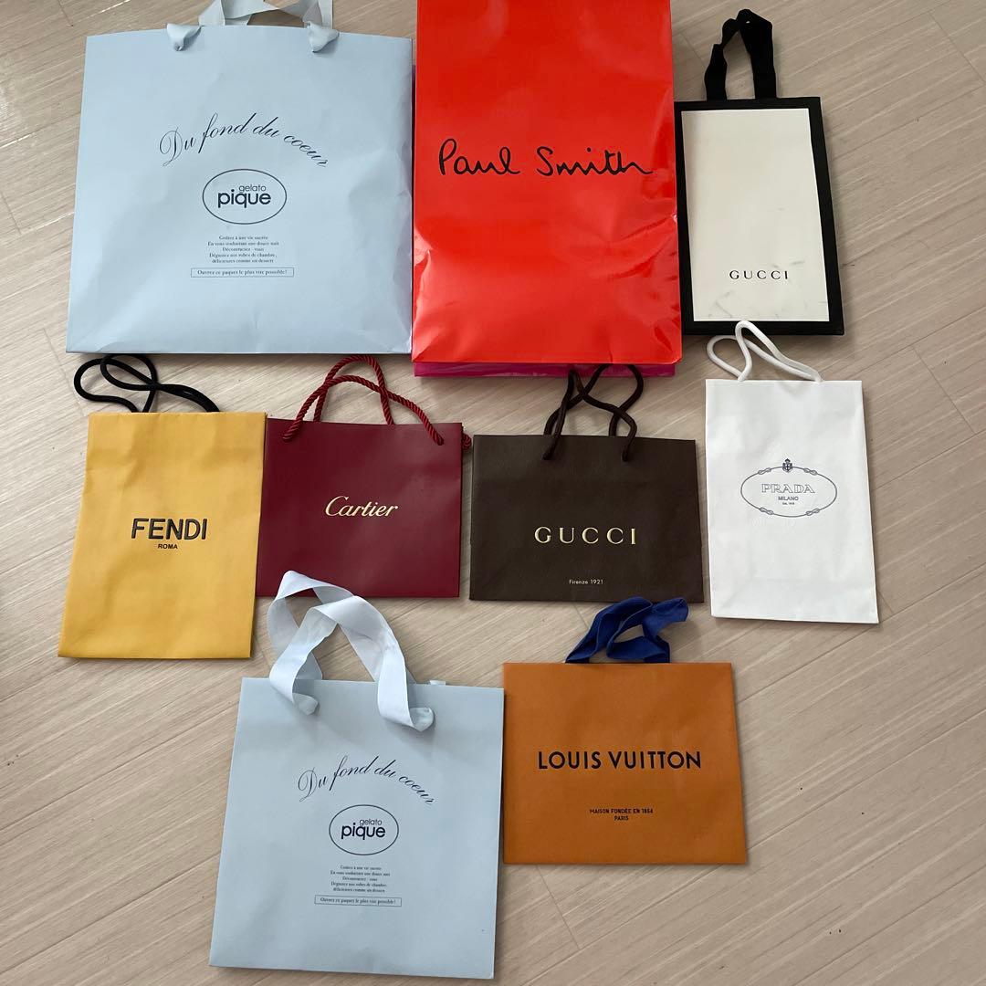 ハイブランド 紙袋 まとめ売り - メルカリ