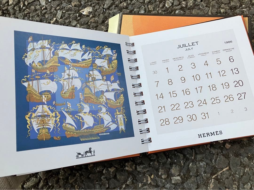 HERMES イラスト付きカレンダーの通販はau PAY マーケット - 輸入雑貨