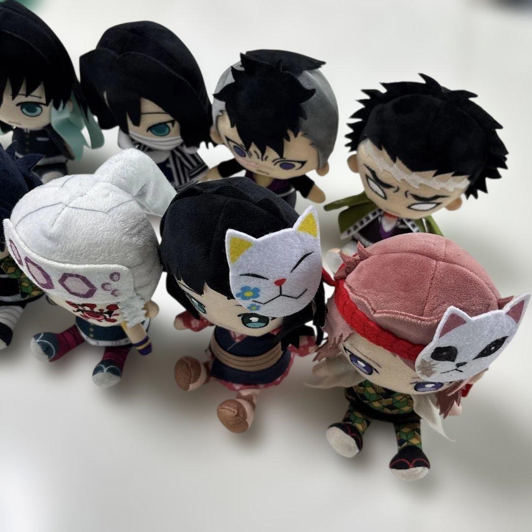 鬼滅の刃 Chibiぬいぐるみ 9体まとめ売り
