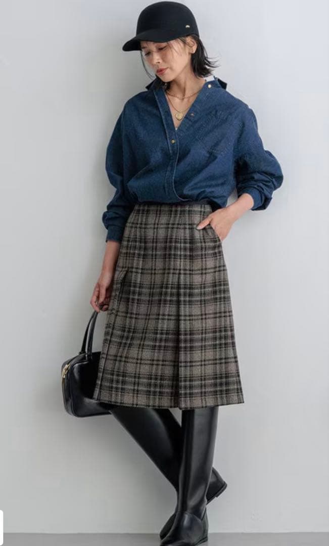 23区 ツィーディーエトワールAラインスカート