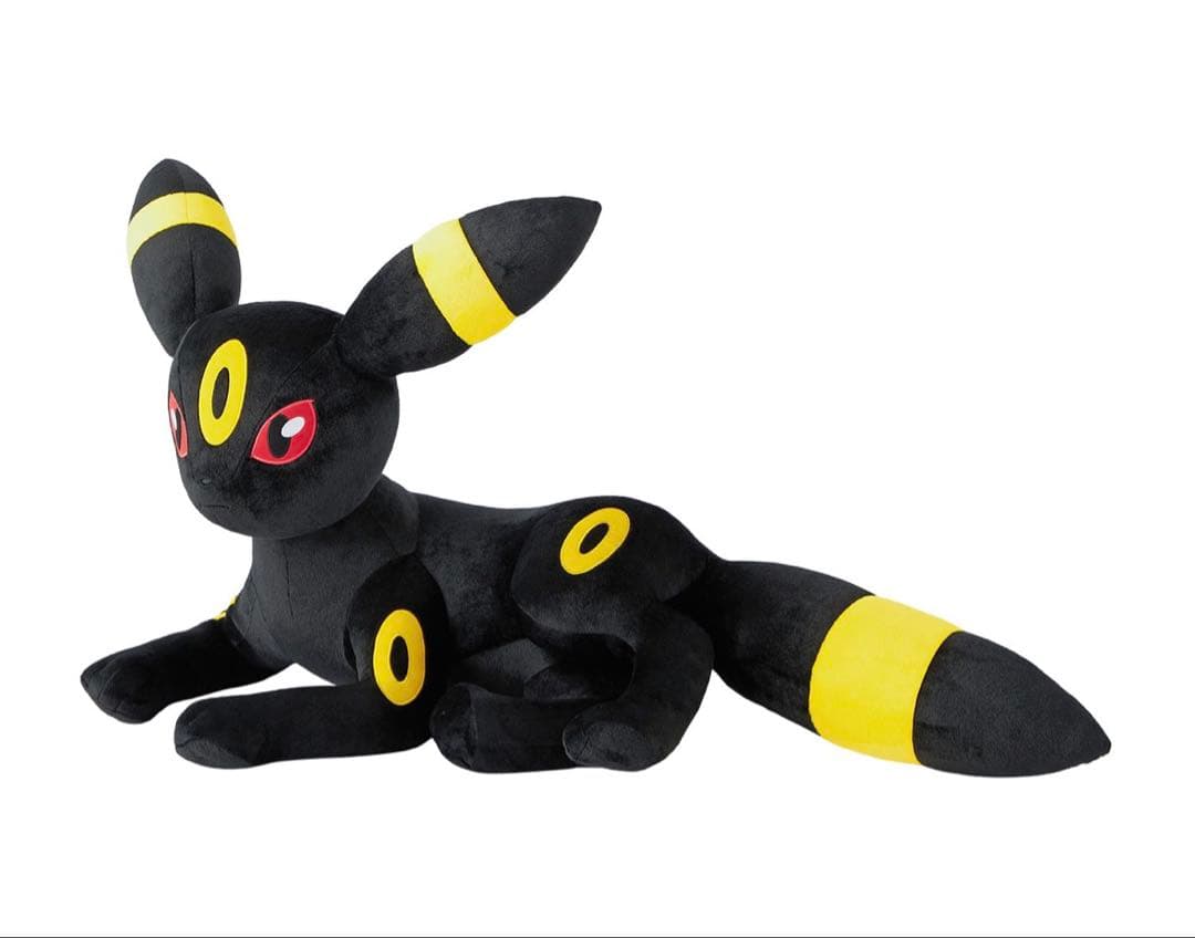 ポケモンセンター　新品★等身大ブラッキー 寝そべり