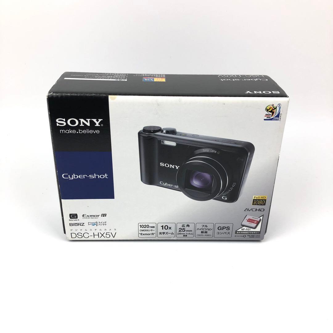 極美品】SONY DSC-HX5V ゴールド Cyber-shot コンデジ