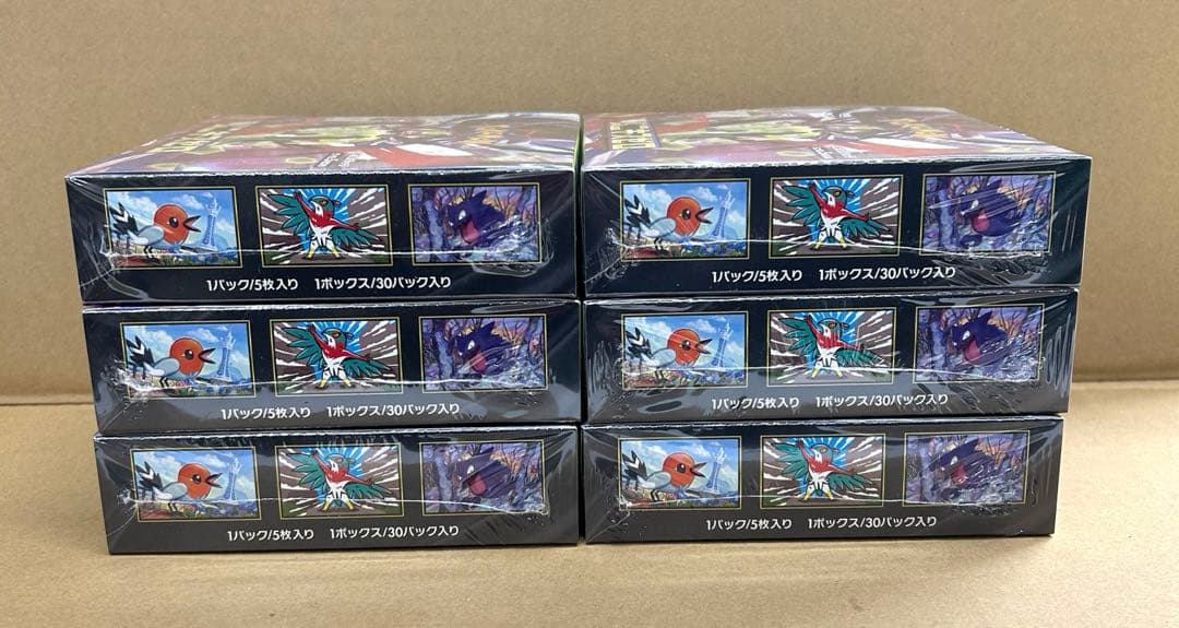 ポケモンカード　ムニキスゼロ　6BOX シュリンク付き　新品未開封