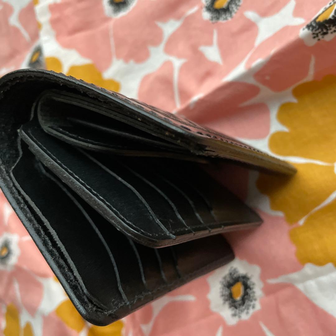 【美品　希少】FUNNYファニーミドルサイズ財布　オールレザー