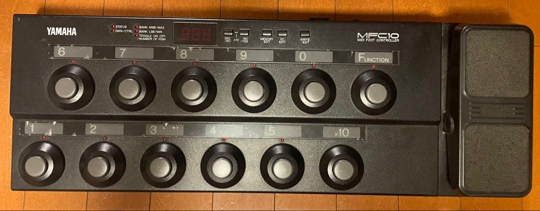 YAMAHA MFC10 MIDIフットコントローラー