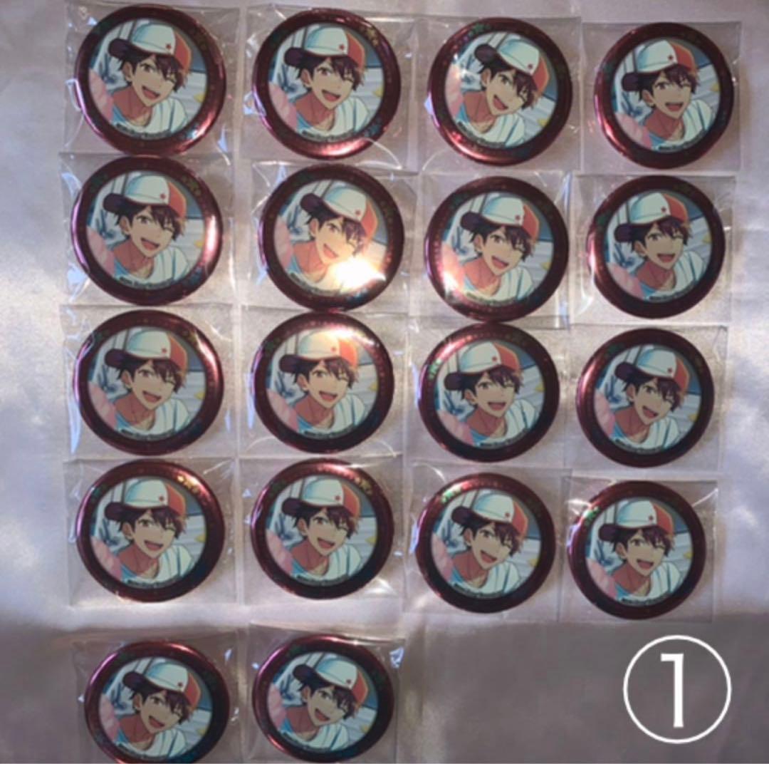 守沢千秋 缶バッチ 24個