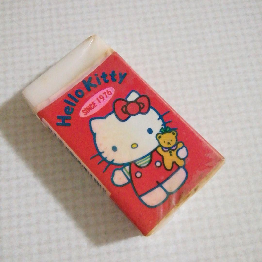 未使用 サンリオ ハローキティ 消しゴム 昭和レトロ - メルカリ