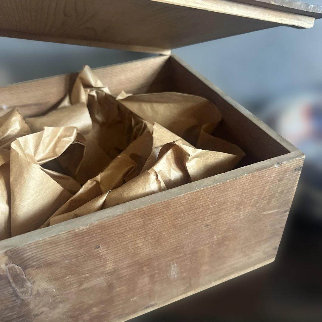 色絵陶器ボウル2点セット 難あり