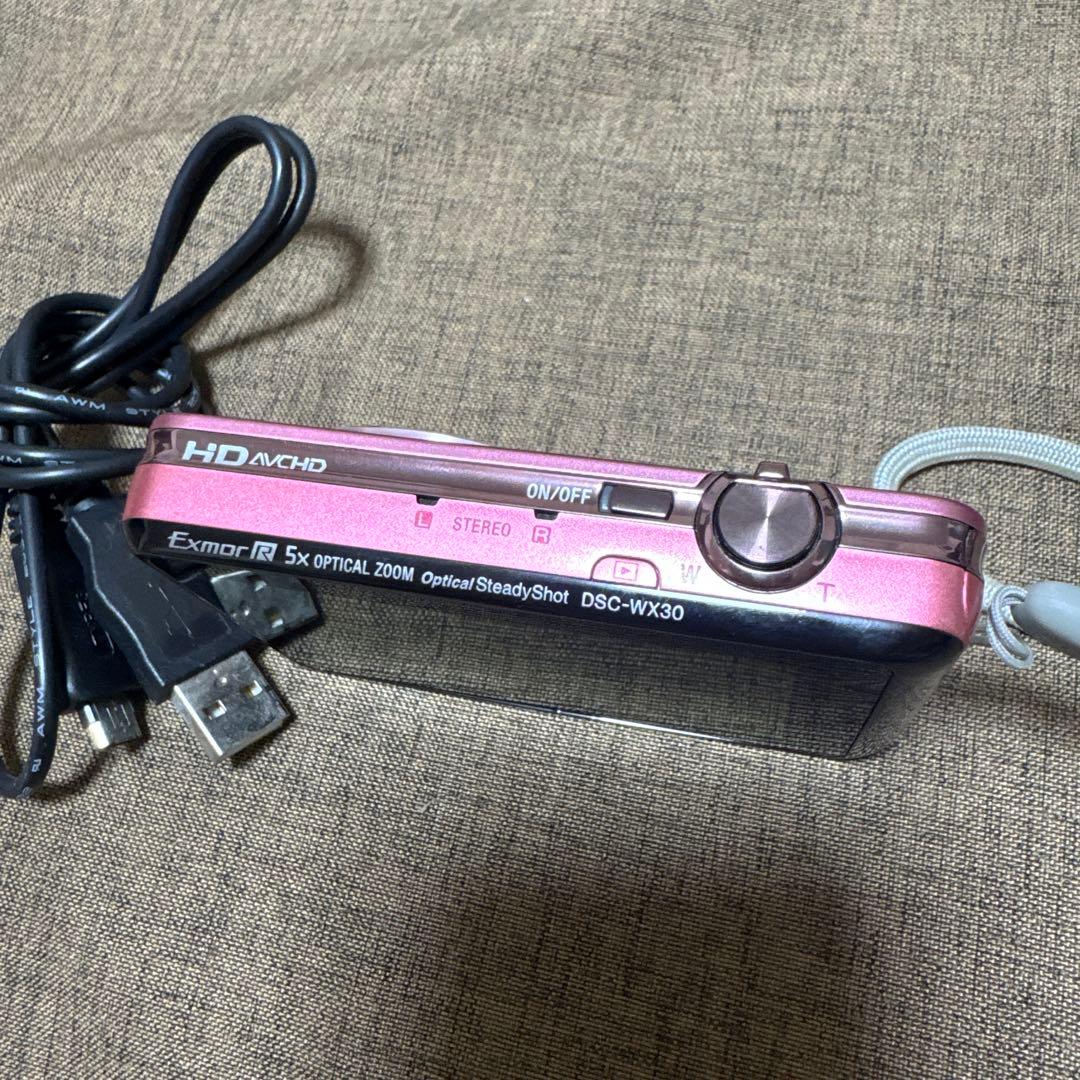 SONY Cyber-shot DSC-WX30 16.2MP ピンク
