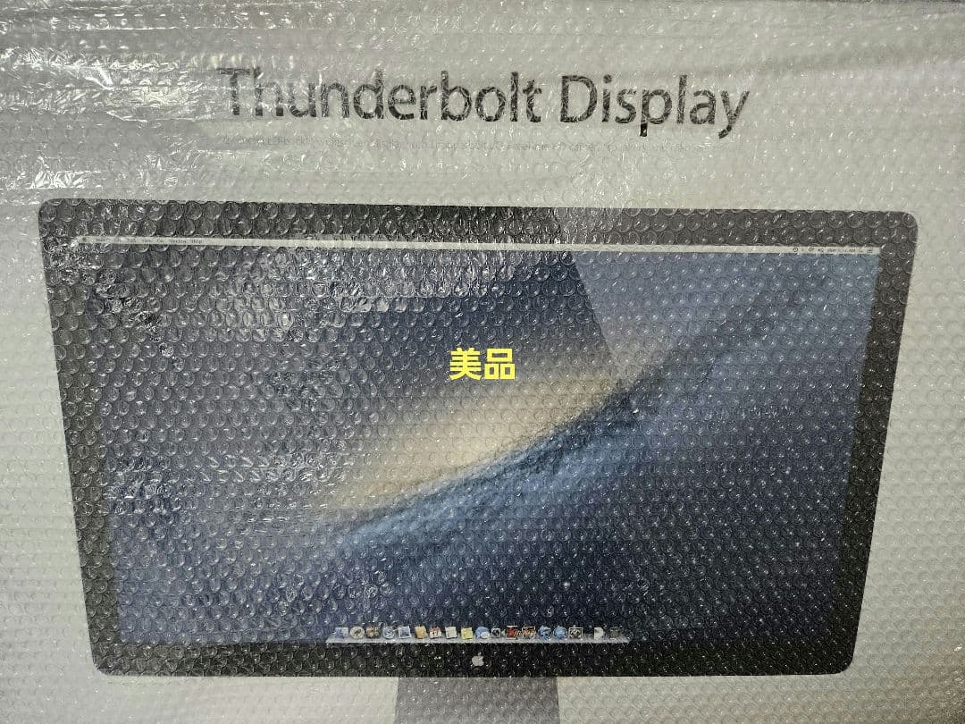 美品 Apple Thunderbolt Display 27 MC914J/B Apple LCD Thunderbolt Display 27 MC914J/B 27-inch WQHD IPS液晶