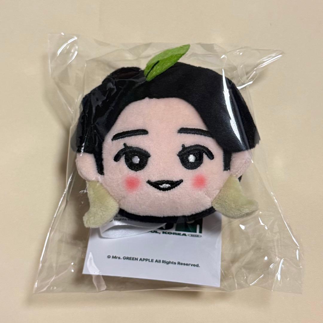 Mrs. GREEN APPLE 韓国ライブ 大森元貴 ぬいぐるみ グッズ