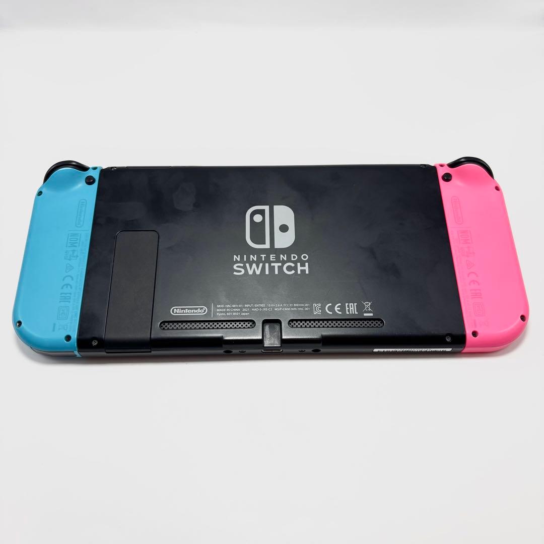 【美品】Nintendo Switch 本体 バッテリー強化版 訳あり品