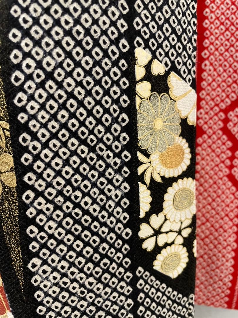 WA-Modern】正絹 桶絞り 京友禅 振袖7点フルセット - メルカリ