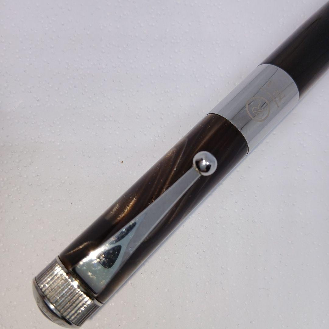 ROMEO No.3　イタリアングレイ　ボールペン 太軸