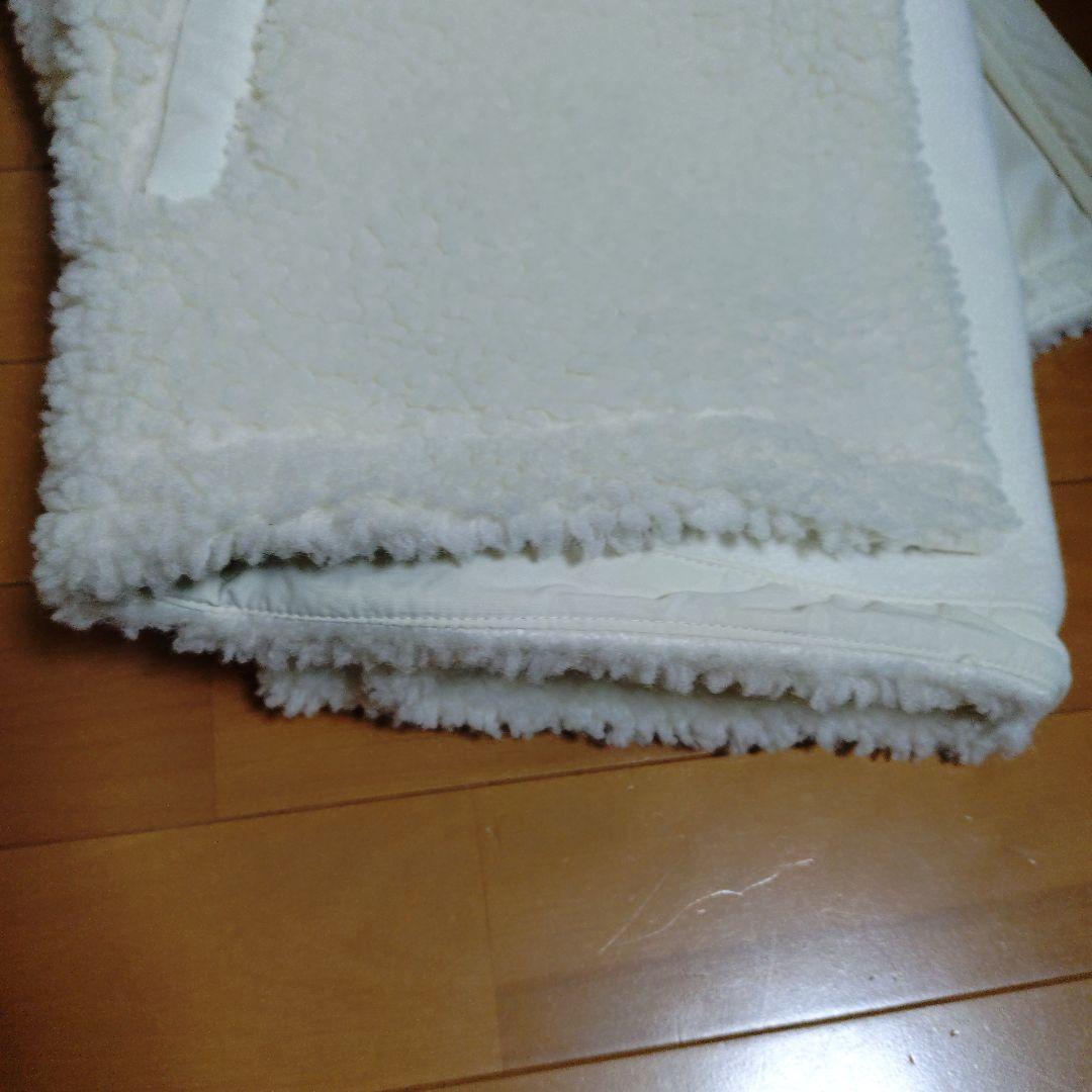 ノースフェイス　白色ボアジャケット