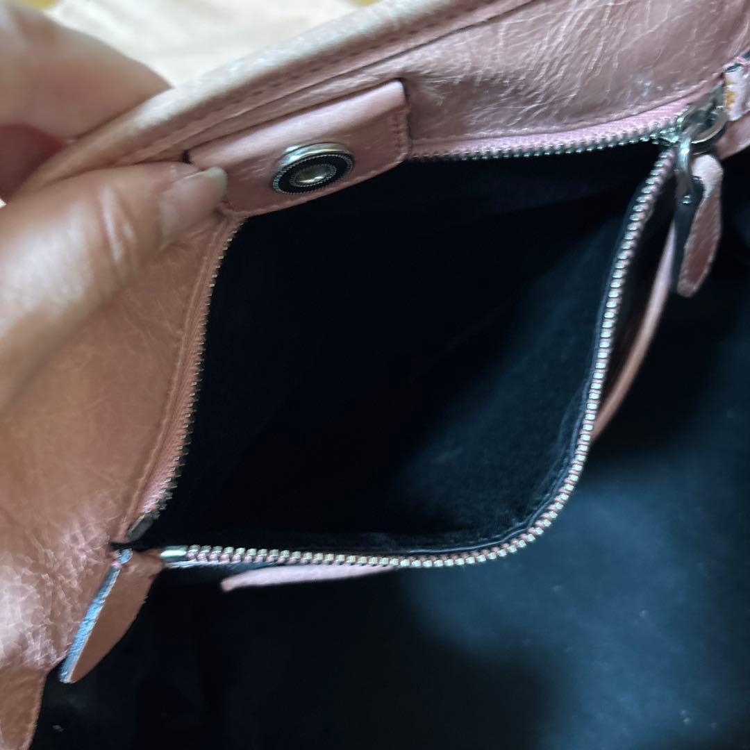 miu miu ピンク ハンドバッグ RN0685