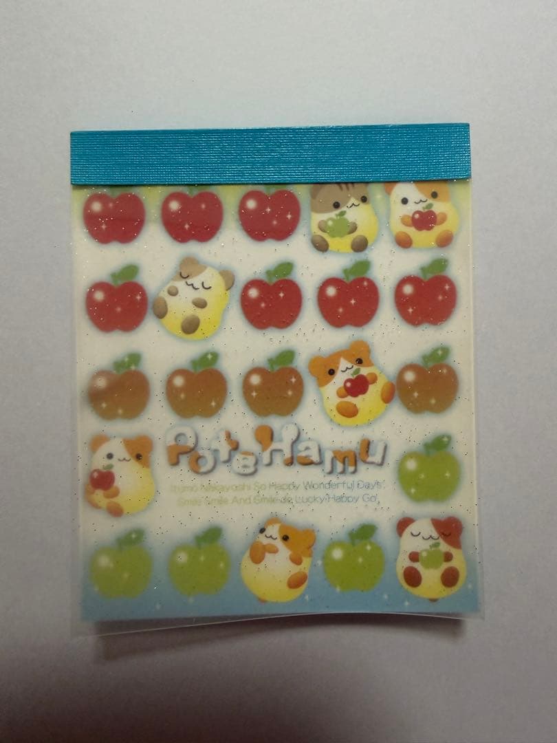 平成レトロ PoteHamu ぽてはむ メモ帳 当時物 ハムスター - メルカリ