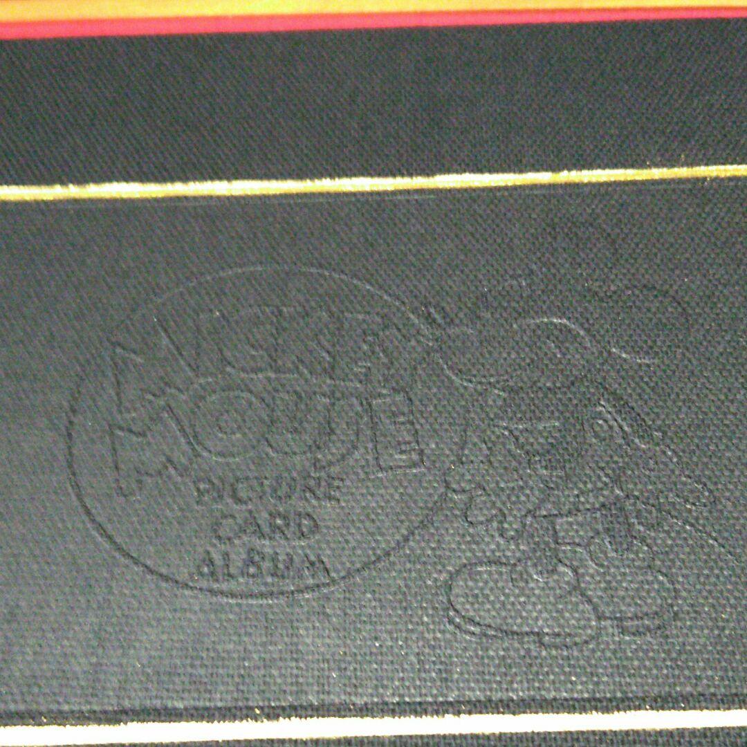 ミッキーマウス　ピクチャーカード　アルバムセット