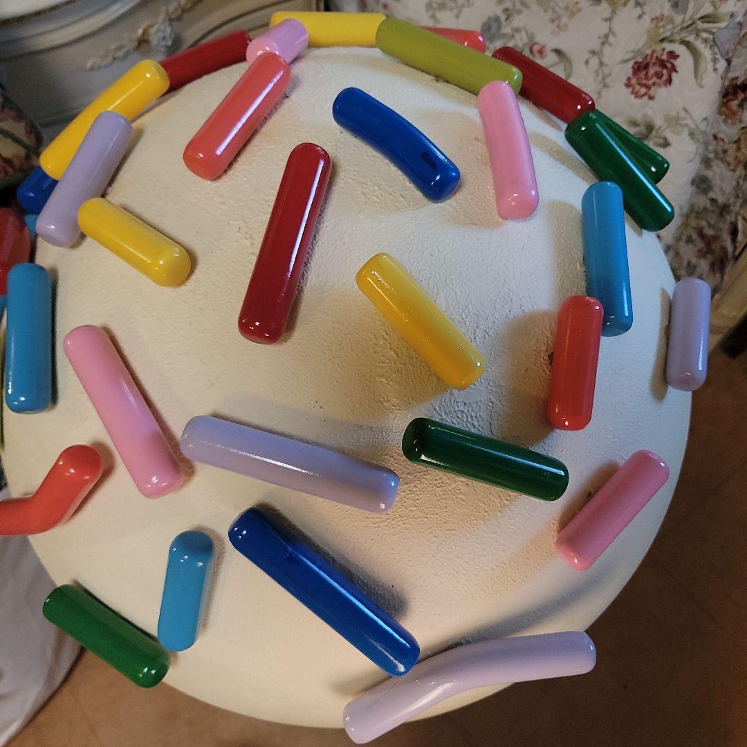 巨大スイーツオブジェ カップケーキ型置物 最長径69cm イベント展示使用品