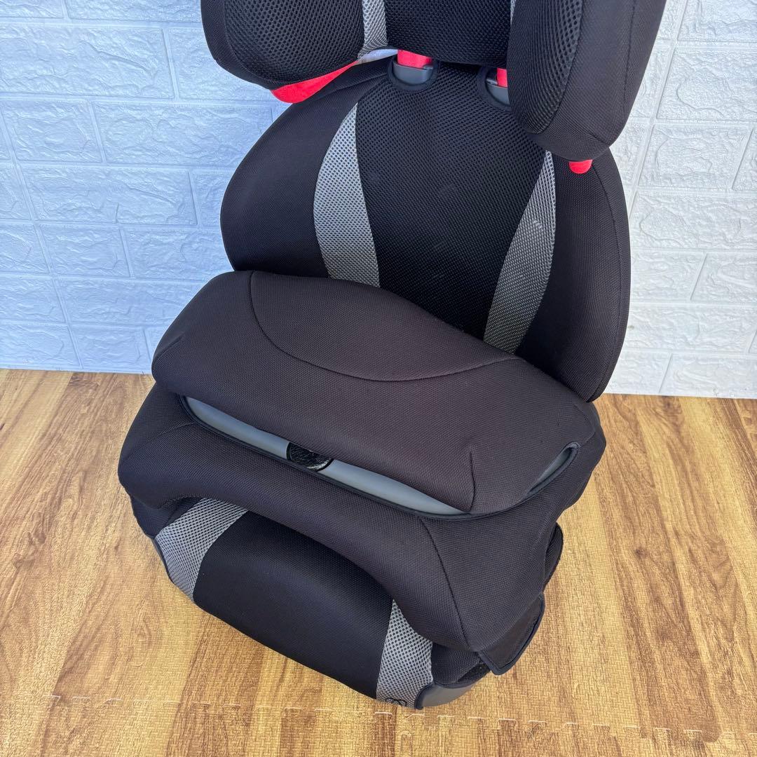 【美品】エールべべ　サラット3ステップV3 カーメイト　ジュニアシート