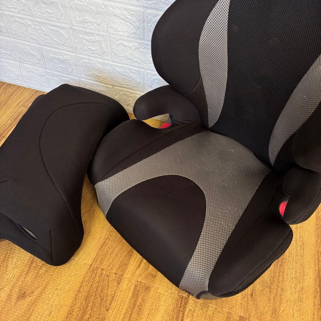 【美品】エールべべ　サラット3ステップV3 カーメイト　ジュニアシート