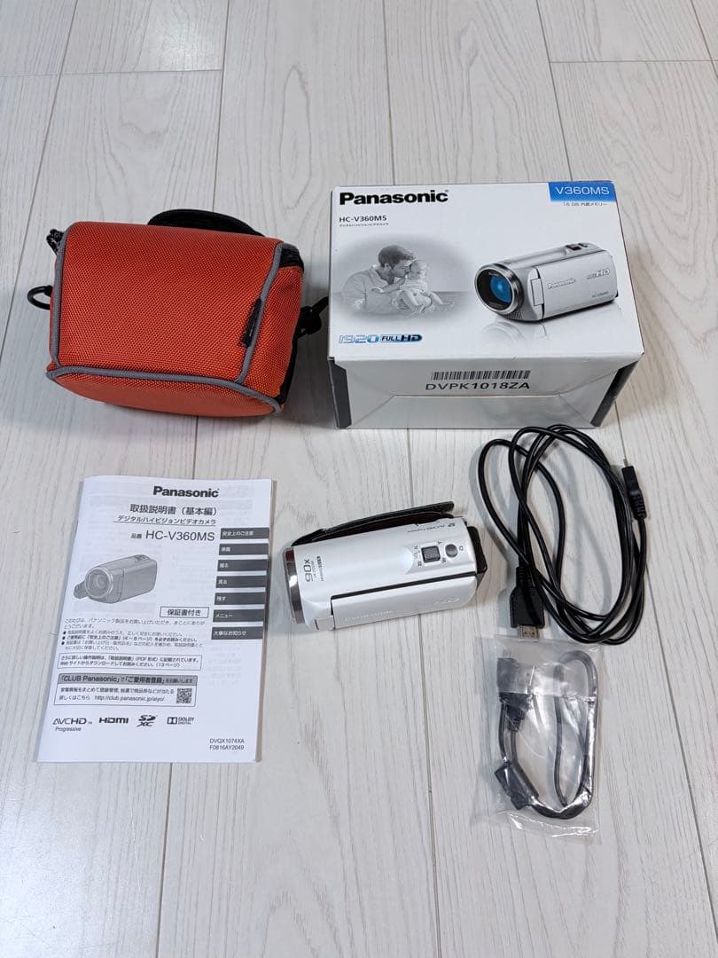 Panasonic HC-V360MS ビデオカメラ 16GB - メルカリ