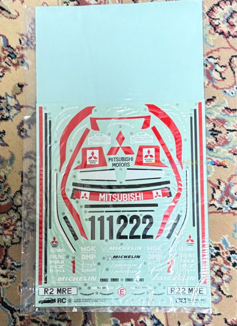 未組立て★タミヤ★三菱ランサーエボリューションV WRC TA03Fシャーシ