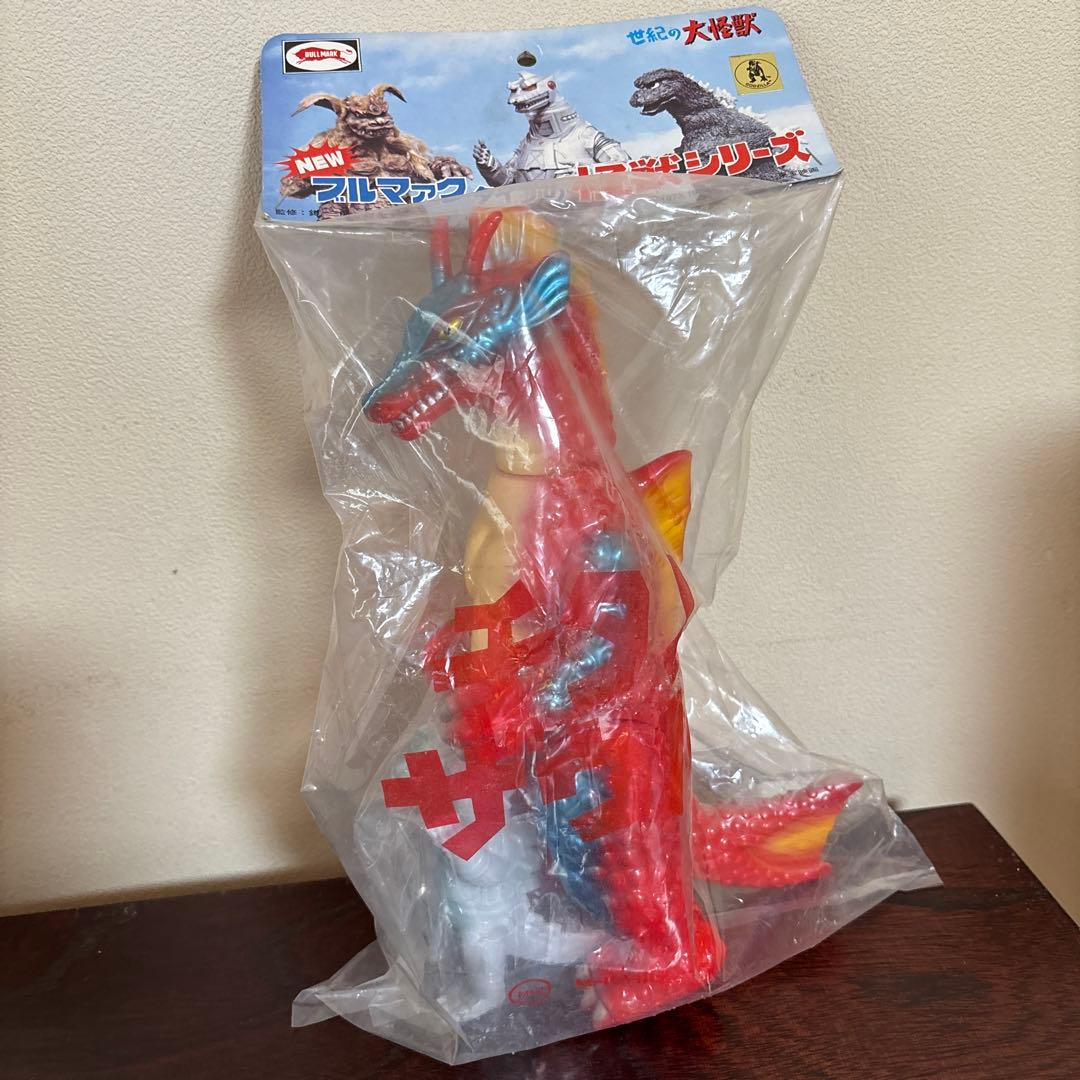 M1号 ブルマァク チタノザウルス メカゴジラ ソフビ　人形 未開封 ブルマァク チタノザウルス メカゴジラ M1号 ソフビ人形 初版 未開封