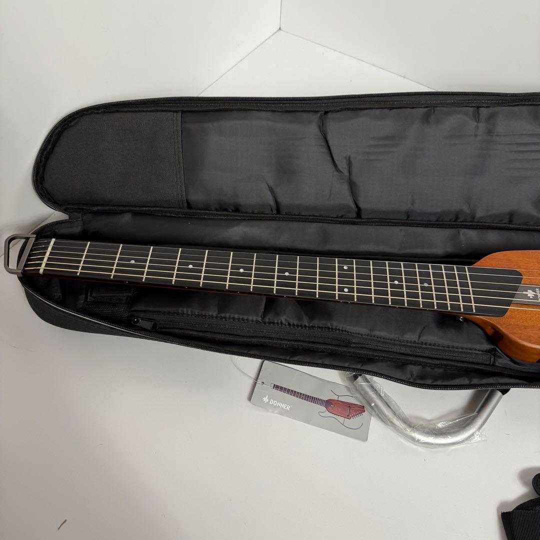 1度だけ試奏　Donner HUSH-I トラベル・サイレントギター ドナー