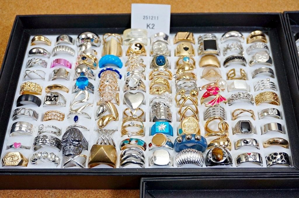 [97A] ファッションリング 300点 指輪 女性 Ny2-251211K2