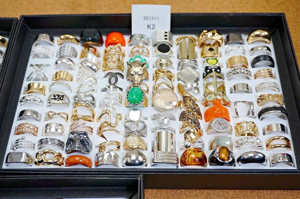 [97A] ファッションリング 300点 指輪 女性 Ny2-251211K2