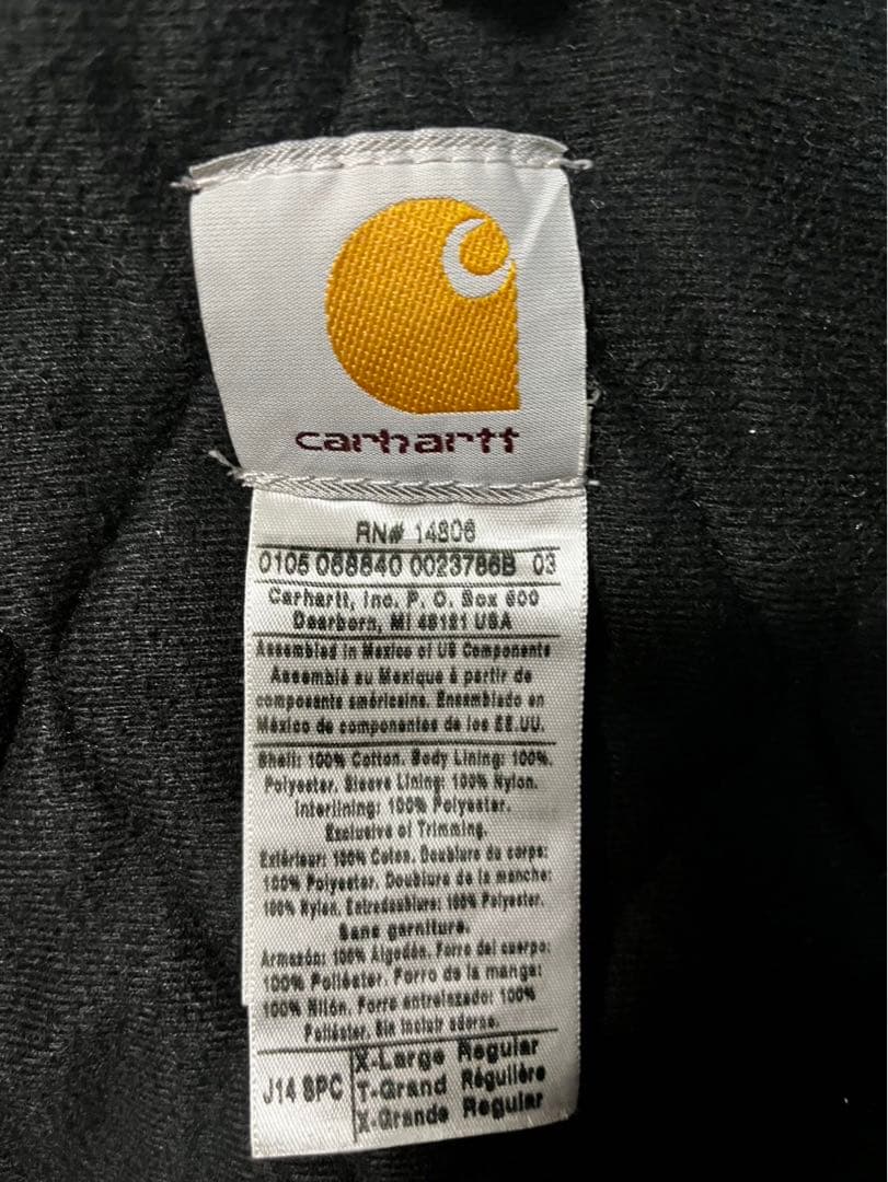 Carhartt ダークグリーンジャケット Lサイズ