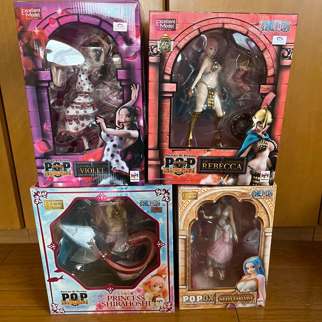 ワンピースPOPフィギュアまとめ売り ワンピース フィギュア まとめ売り 17体 箱なし